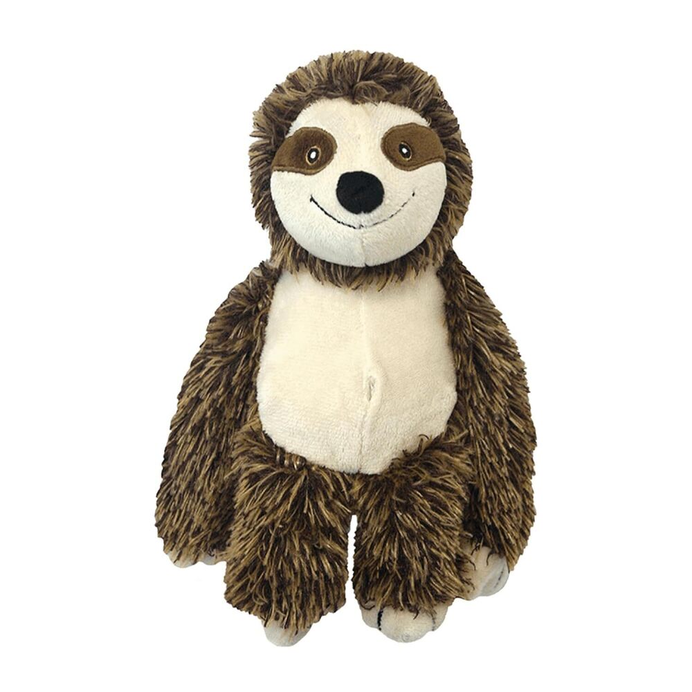 Bark Buddies Sloth Dog Plush Toy - Squeaky Dog Toy for All Dogs - Extra
